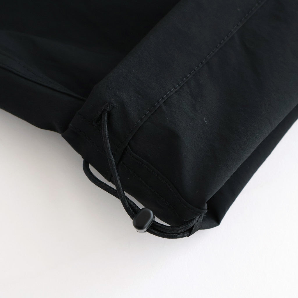 エステルウェザーオーバーパンツ #BLACK [HP-P016-051]