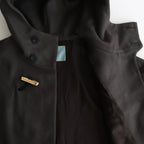 メルトンダッフルロングCT #GRAY [D224-C545]