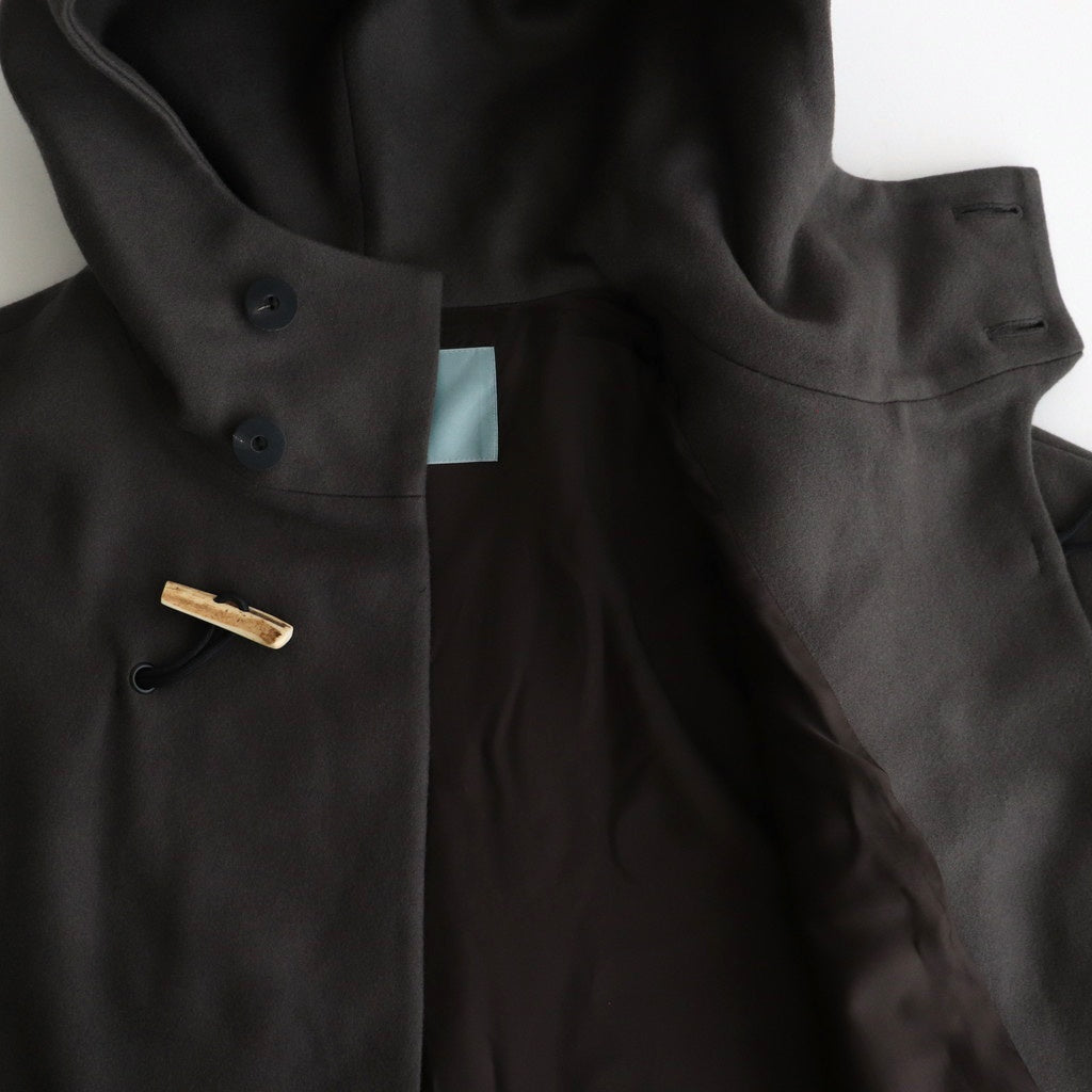 メルトンダッフルロングCT #GRAY [D224-C545]