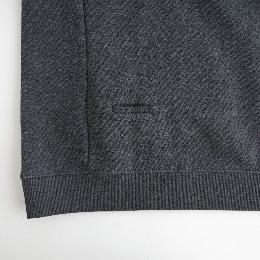 ワイドSWトレーナー #HEATHER CHARCOAL [D226-T1158]