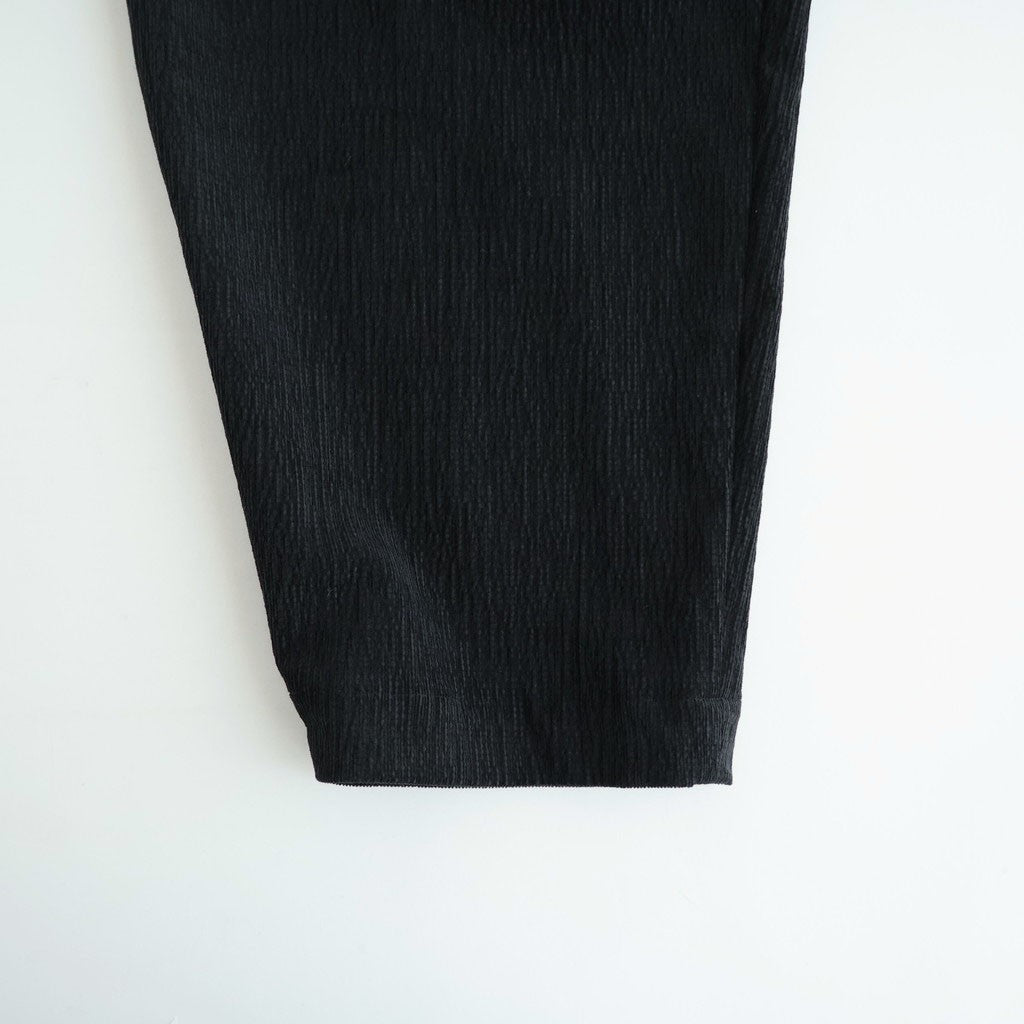 バークコーデュロイヘムタックPT #BLACK [D226-P232]
