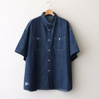 LIGHT DENIM S/S SHIRT #DARK FADE [FSC252-50046]