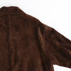 GOAT SUEDE ZIP JACKET #BROWN [ST.1551]