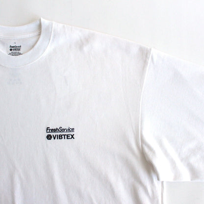 VIBTEX for FreshService S/S CREW NECK TEE #WHITE [FSC244-70176B]