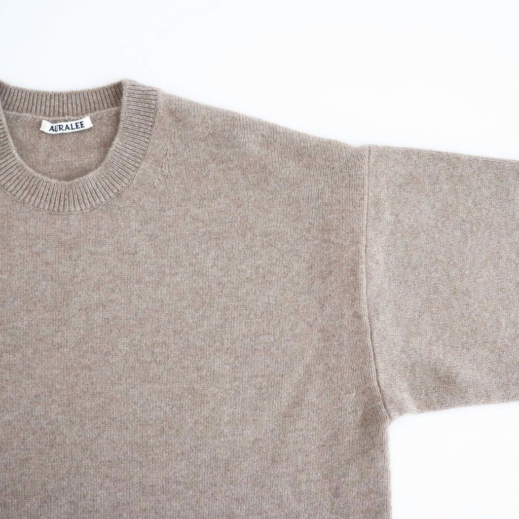 BABY CASHMERE KNIT P/O #NATURAL BROWN [A26AP02BC]