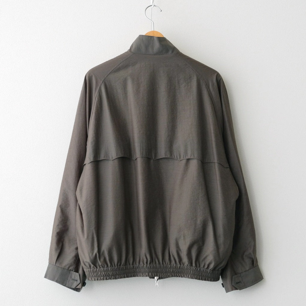 Wool Nylon Reversible Harrington Jacket #OLIVE [YK25FW01058B]