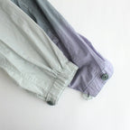 SPRAY PRINTED NYLON SNOWPARKA #MIST GREEN [YK23SS0462C]