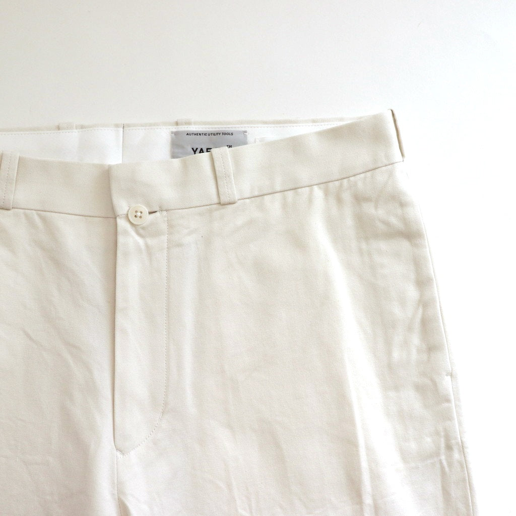CHINO CLOTH PANTS STRAIGHT #white [14658]