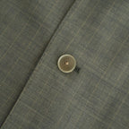 BLUEFACED WOOL JACKET #KHAKI GRAY STRIPE [A26SJ03BA]