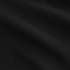 W/SI SATIN ZIP UP SHORT JACKET #BLACK [ST.1068]