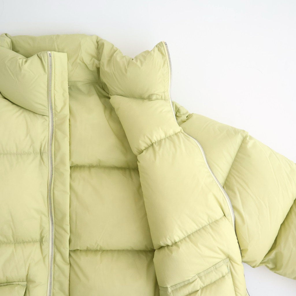 SUPER LIGHT NYLON RIPSTOP DOWN BLOUSON #LIGHT LIME [A26AB01NL]
