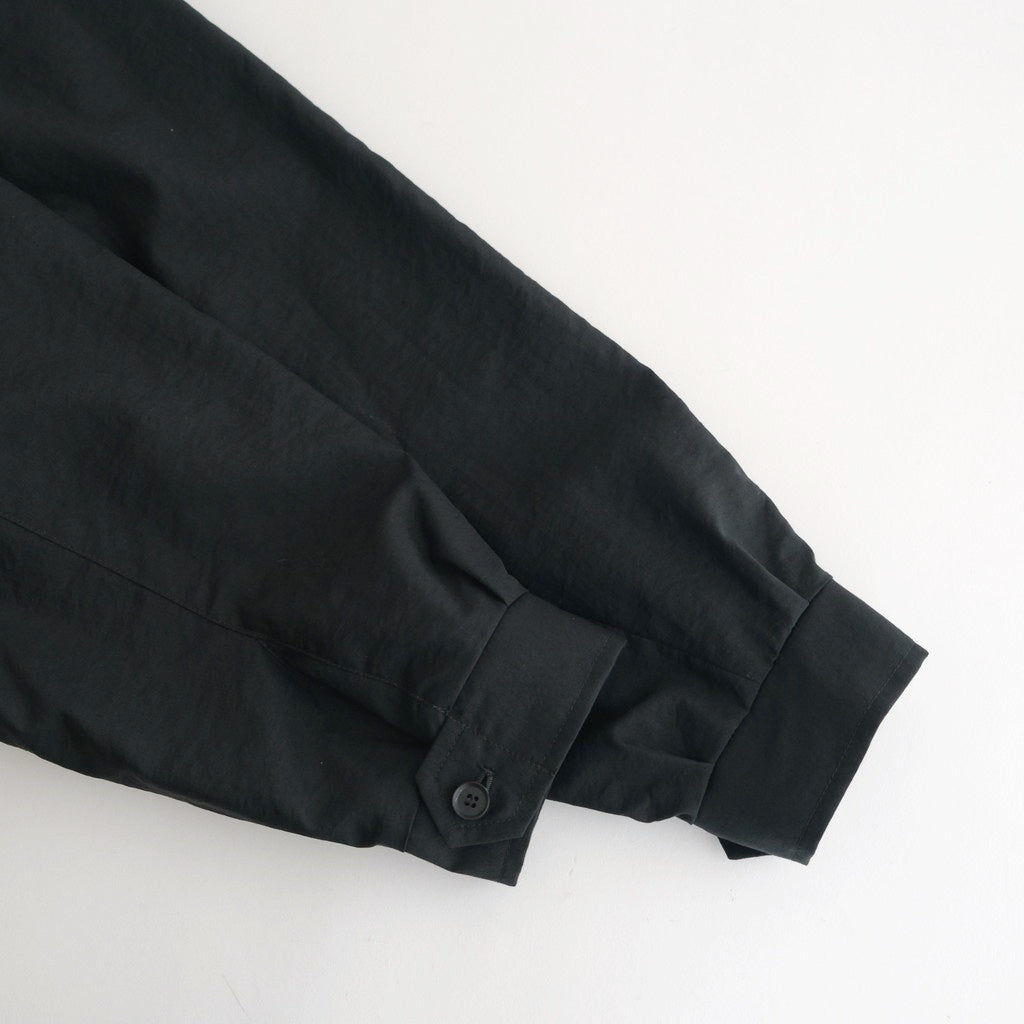 Wool Nylon Reversible Harrington Jacket #BLACK [YK25FW01058B]