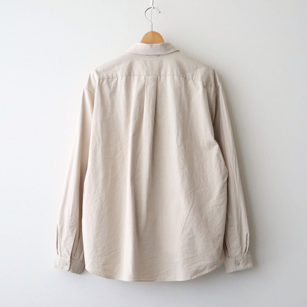 COMFORT SHIRT - EXTRA WIDE #BEIGE [11062106]