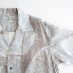 Printed Tencell Open Collar Shirt #GRAY [YK26SS01284SH]