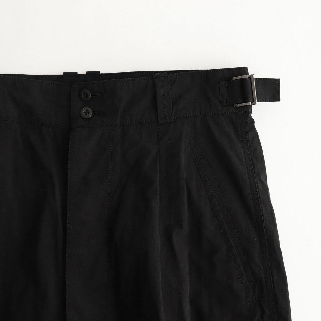 ORGANIC COTTON WEATHER M-47 CARGO PANTS #BLACK [PRAGGM0114]