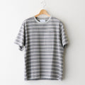 STRIPE TEE #SMOKE BLUE [2541000901]