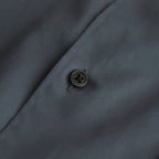 Silicon Poplin Oversized Regular Collar Shirt #GRAY [GM243-50144]