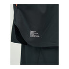 COOLFIBER OPEN COLLAR S/S SHIRT #BLACK [FSC251-50134]