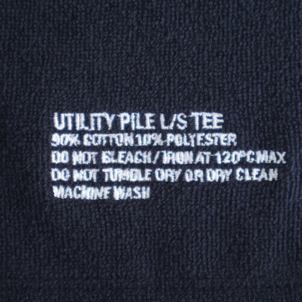 UTILITY PILE L/S SET-UP #NAVY [FSR253-60210]