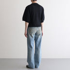 GIMA KNIT POLO SHIRTS #BLACK [25880601]