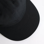 TAS 6 PANEL CAP #BLACK [A001T]