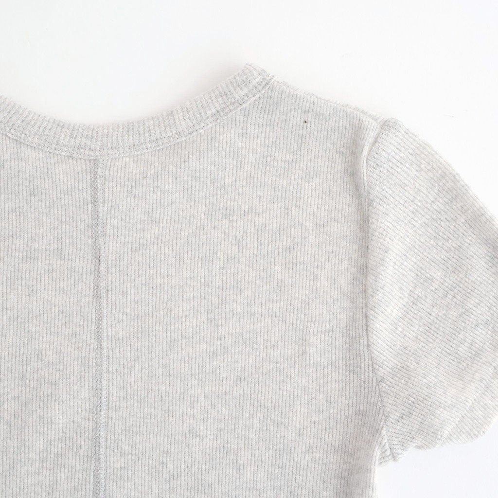 Gauze Teleco Tee #LT.GREY [I26SS-CUT2]
