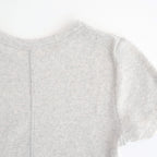 Gauze Teleco Tee #LT.GREY [I26SS-CUT2]