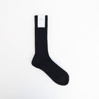COTTON LOW GAUGE SOCKS #BLACK [A26SS03SX-W]