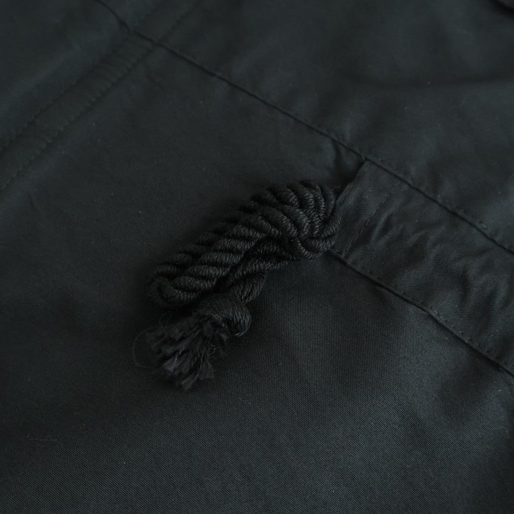 KATHARINE HAMNETT Recycle Polyester Half Coat #BLACK [YK25FW01128C-KH]