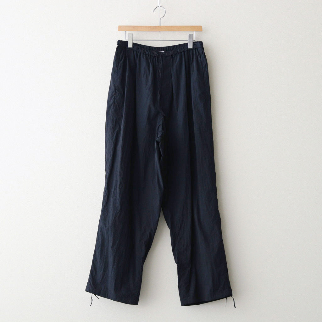 HAND DYED NYLON OVER PANTS #NAVY [PRAGCW0204]