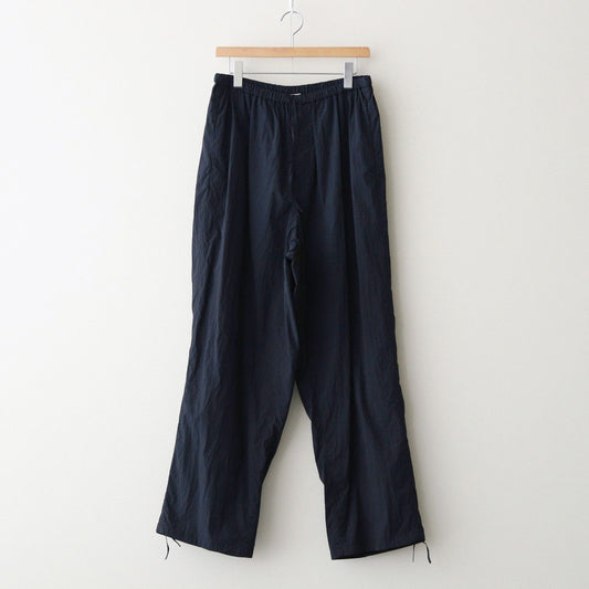 HAND DYED NYLON OVER PANTS #NAVY [PRAGCW0204]