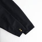 WOOL SERGE COLLEGE BLAZER #NAVY [FSC261-10212]