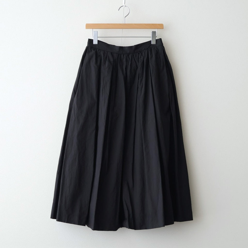 Gathered Skirt #KUSAKI BLACK [42052604]
