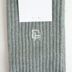 綿パイル刺繍ソックス #GRAY [HQ-K501-051]
