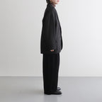 縮絨ウール2WAYカラーJK #DARK BROWN [D225-J332]