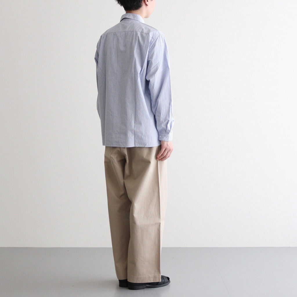 COMFORT SHIRT RELAX SQUARE #blue st [14119]