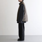 PADDED VEST #MILITARY KHAKI [ST.761]