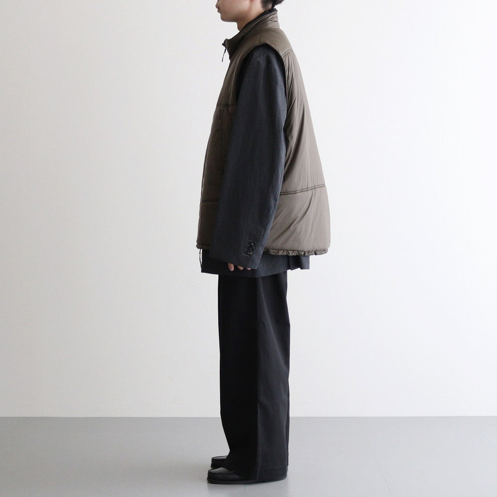 PADDED VEST #MILITARY KHAKI [ST.761]
