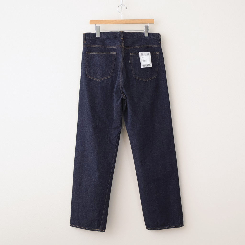 DENIM PANTS - WIDE STRAIGHT #indigo [13-13W]