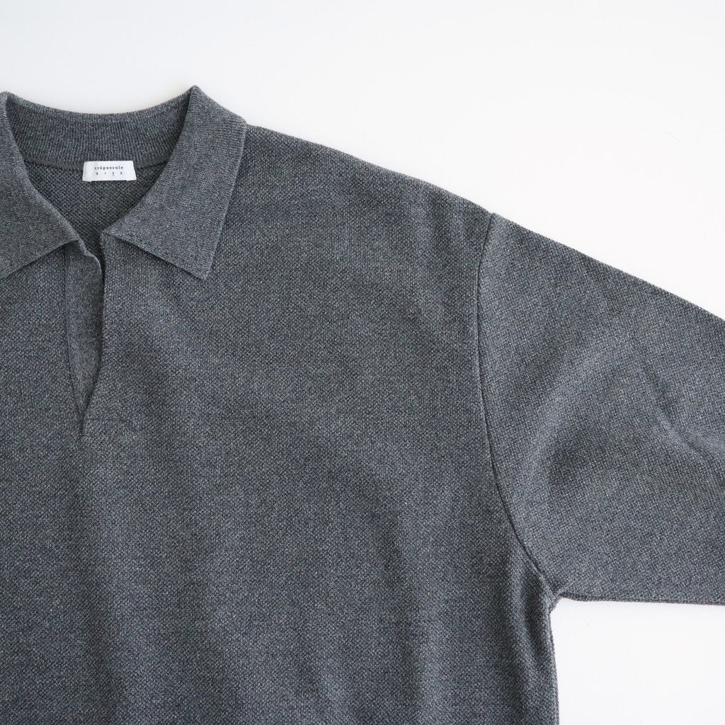 Co/Wo Moss Stitch Skipper #M.GRAY [2603-002]