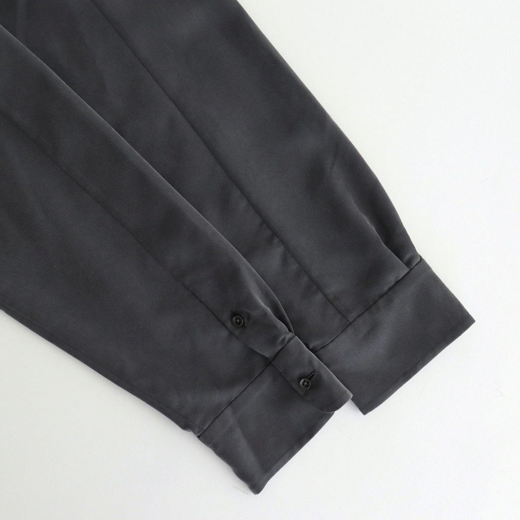 ヨークスリーブシャツ-P #SUMI [D224-T710-P]