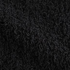 COTTON SHEER KNIT OPEN COLLAR SHIRT #BLACK [YK25SS0964S]