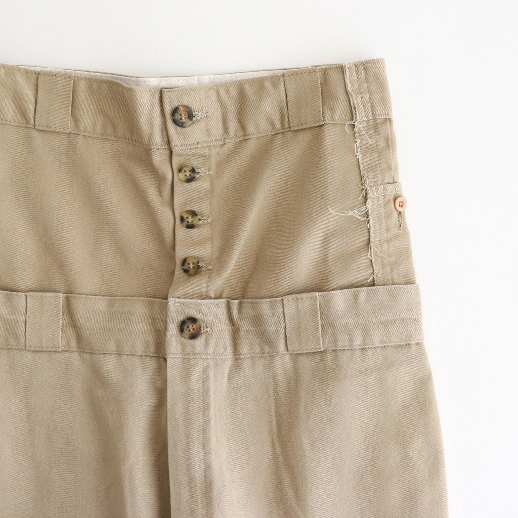 W WAIST CHINO PT #BEIGE B [Q25A-T064]