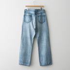 FADED SELVEDGE LIGHT DENIM PANTS #LIGHT INDIGO [A26SP02DE]