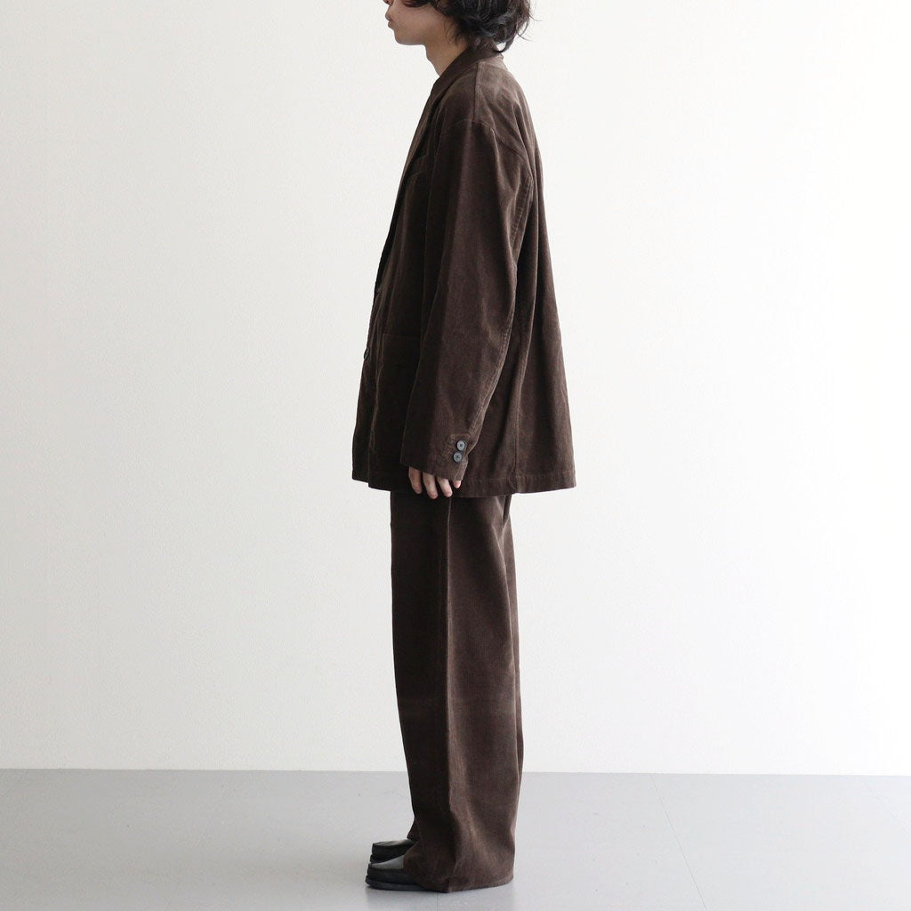 VINTAGE CORDUROY ROUND PANTS #BROWN [ST.1573]