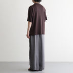 Washi Open Collar S/S Shirt #BROWN [2601-017]
