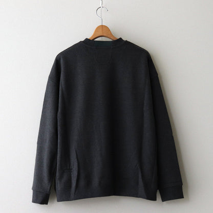 Color Chip SW Sweatshirt #CHARCOAL GRAY [D224-T985]