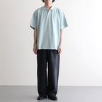 Cotton Pique Jersey S/S Skipper Polo #SMOKE BLUE [GU261-70416]