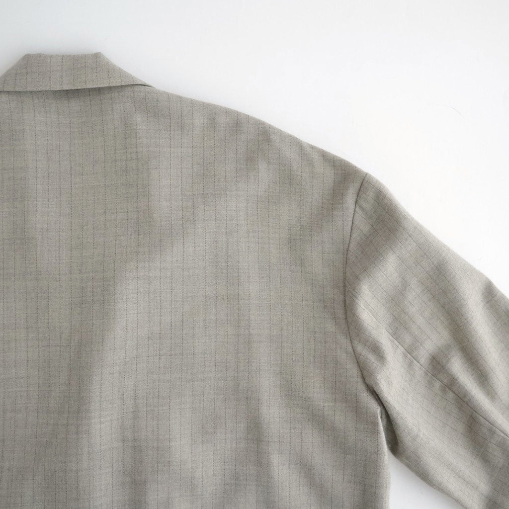 よそいき2WayカラーJK #BEIGE STRIPE [D226-J132]