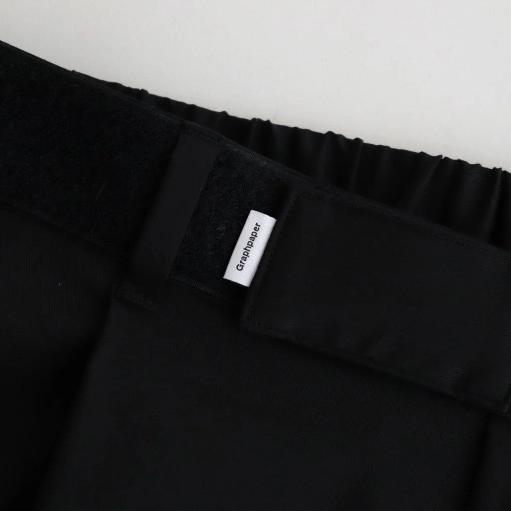 Solotex Twill Wide Chef Pants #BLACK [GM261-40162B]